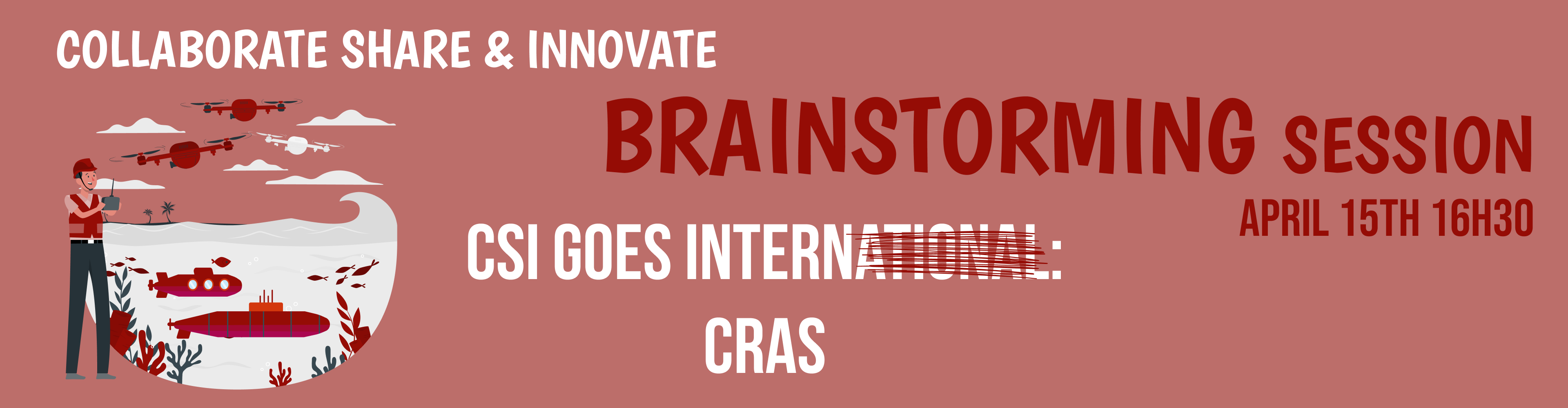 O CSI vai ao CRAS Banner