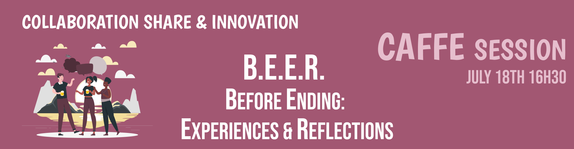 B.E.E.R. && Sunset Banner